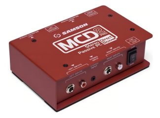 Caja Directa Estereo Pasiva Samson Mcd2 Entradas Plug/rca