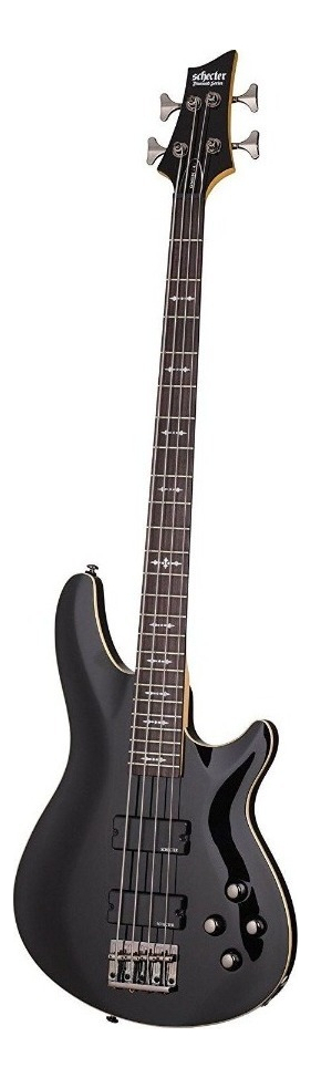 Bajo Electrico Schecter Omen-4 2012 Black Acabado Del Cuerpo Brillante Cantidad De Cuerdas 4 Orientación De La Mano Diestro