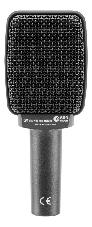 Micrófono Sennheiser E609 Silver Dinamico Supercardioide Plateado