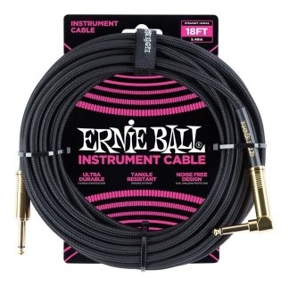 Ernie Ball P06086 Cable Instrumento Tela Angular 6 Metros