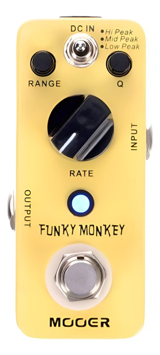 Mooer Funky Monkey Pedal Auto Wha Guitarra True By Pass