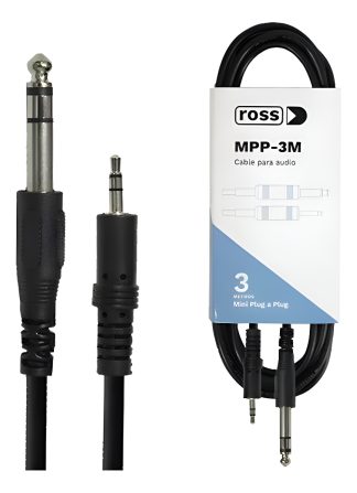 Ross Cable Plug Stereo A Mini Plug Stereo 3 Metros