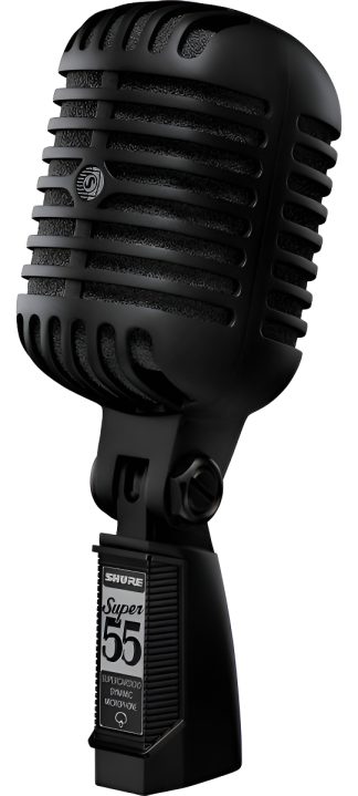 Shure Super 55 Blk Microfono Vintage Edicion Limitada Pitch