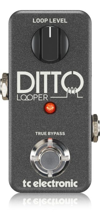 Tc Electronic Ditto Looper Pedal Looper Para Guitarra Bajo C Color Gris