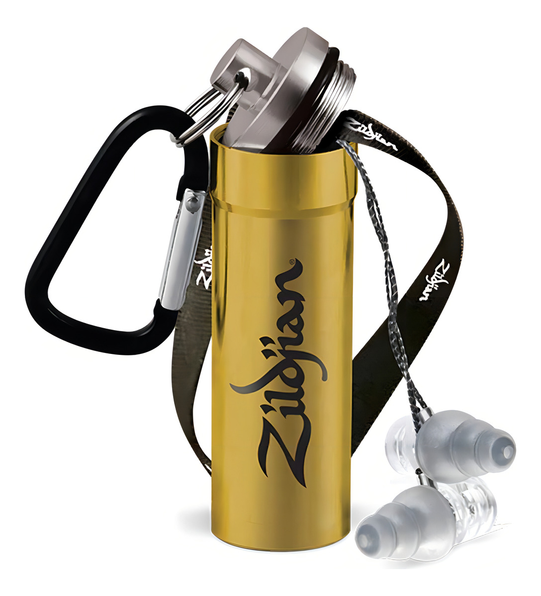 Tapones Oídos Zildjian Protector Auditivo C/estuche Metálico