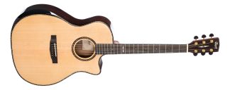 Cort Ga Pf Bevel Guitarra Electro Acustica Lr Baggs