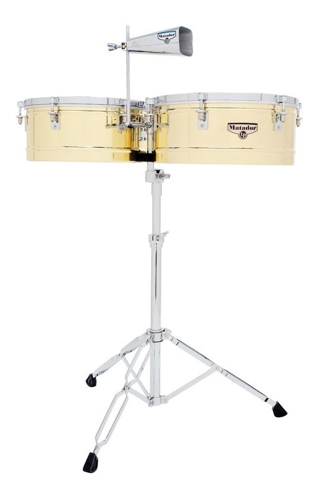 Lp Matador M257b Timbaletas Bronze Con Soporte Y Cencerro
