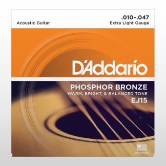 Encordado Acustico Daddario Ej15 10-47 Bronce Fosforado