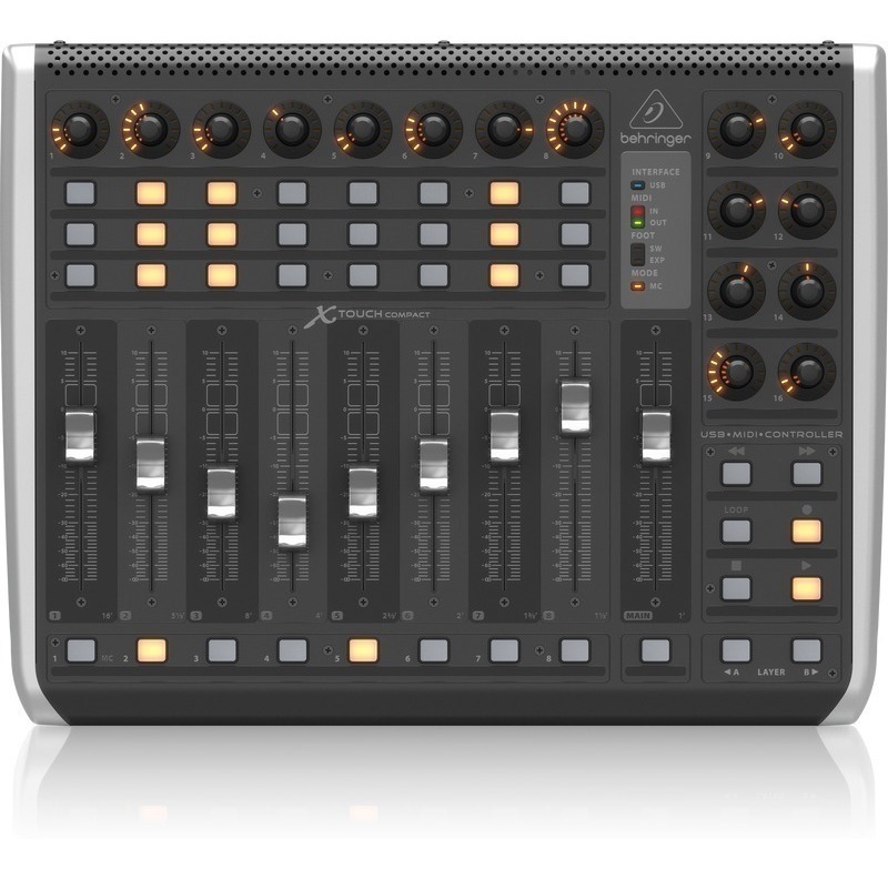 Behringer X Touch Compact Controlador Superficie Motorizada