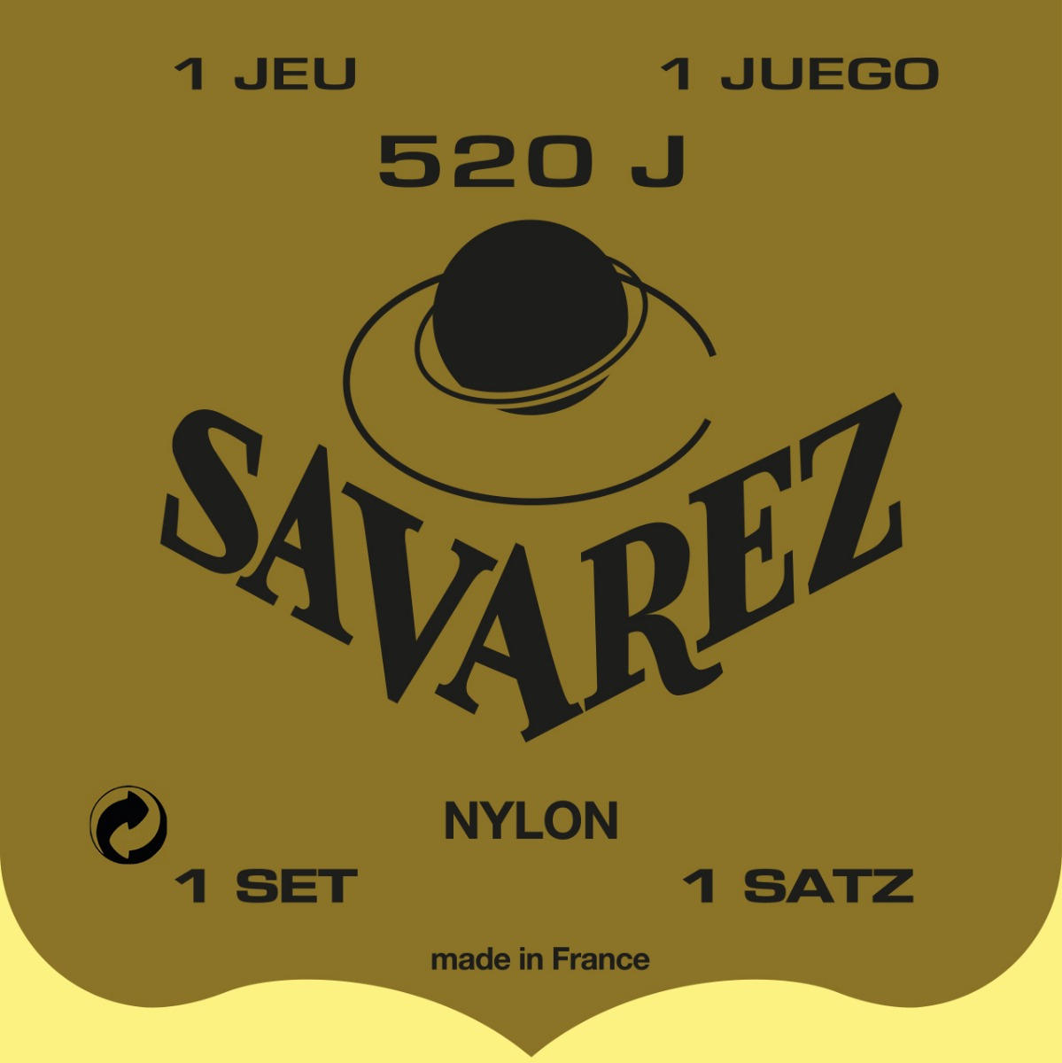Savarez 520j Encordado Clasica Criolla Alta Tension