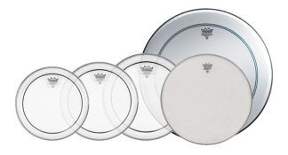 Remo Set Parches Bateria Ps 10 12 14 Amb 14 Powerstroke 22