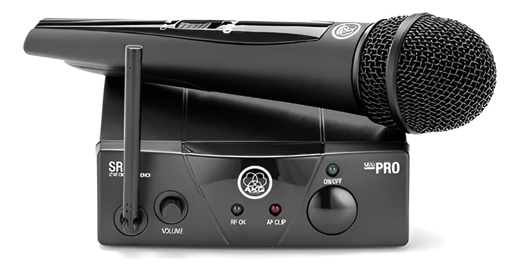 Akg Wms40 Mini Vocal Sistema Microfono Inalambrico Mano Uhf