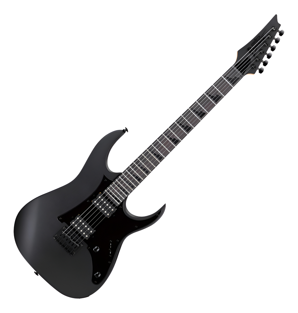 Ibanez Grgr131ex Guitarra Eléctrica De Cuerpo Sólido De 6 Cuerdas Color Negro Flat Diestro