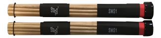 Stagg Sms1 Escobillas Hot Rods Maple Finos