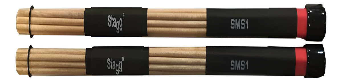 Stagg Sms1 Escobillas Hot Rods Maple Finos