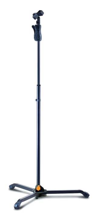 Soporte Para Microfono Pie Recto Hercules Ms401b Regulable Color Negro