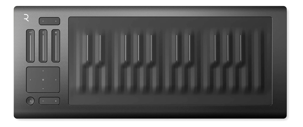 Teclado Controlador Midi Roli Seaboard Rise 25 Color Negro