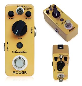 Mooer Acoustikar Pedal Simulador Guitarra Acustica