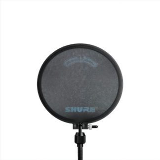 Filtro Anti Pop Shure Ps-6 Paravientos Metálico Con Flexible Color Negro