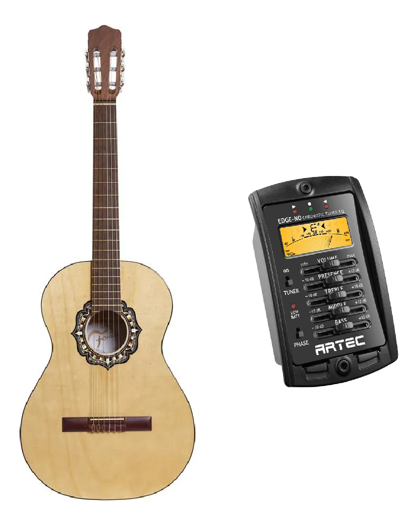 Fonseca 25 Ec Guitarra Electro Criolla Con Pre