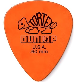 Jim Dunlop 418p 0.60 Tortex Standard Pack 12 Puas