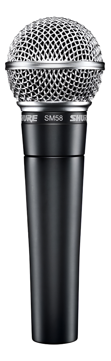 Micrófono Shure Sm Sm58-lc Dinámico Cardioide Gris Oscuro/plateado