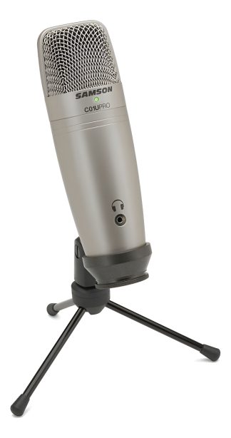 Samson C01u Pro Microfono Condenser Usb C/ Out Auricular