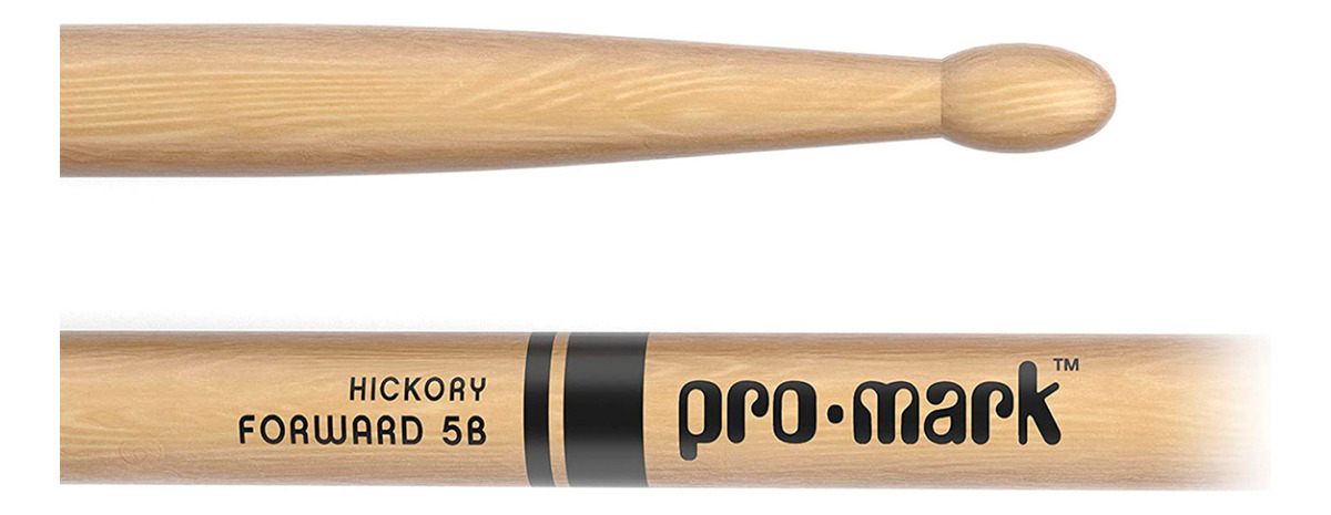 Baquetas Palillos Promark 5b Punta Madera Tx5bw