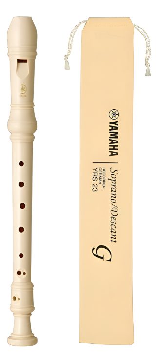 Yamaha Yrs23 Flauta Dulce Soprano Digitacion Alemana