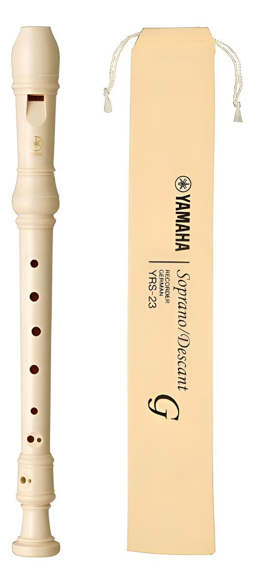 Yamaha Yrs23 Flauta Dulce Soprano Digitacion Alemana