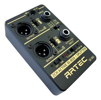 Artec Se-di2 Caja Directa Activa / Splitter De 2 Canales