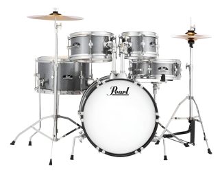 Pearl Roadshow Jr Bateria 5 Cuerpos Bombo 16 Fierros Platill
