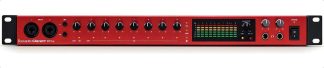 Interfaz De Audio Premium Clarett+ 8pre Usb + Plugins Color Rojo