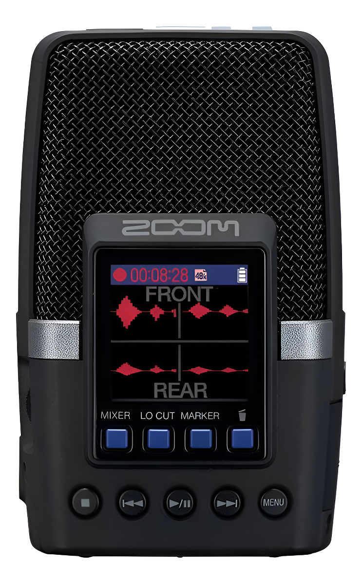 Zoom H2 Essential Grabadora De Mano Usb 4 Canales 3 Mics