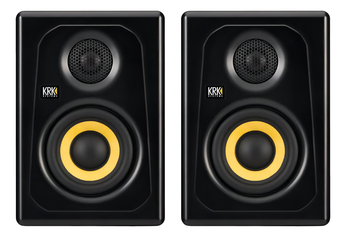 Krk Systems Kreate 3 Par De Monitores Activos Para Home Estudio Color Negro