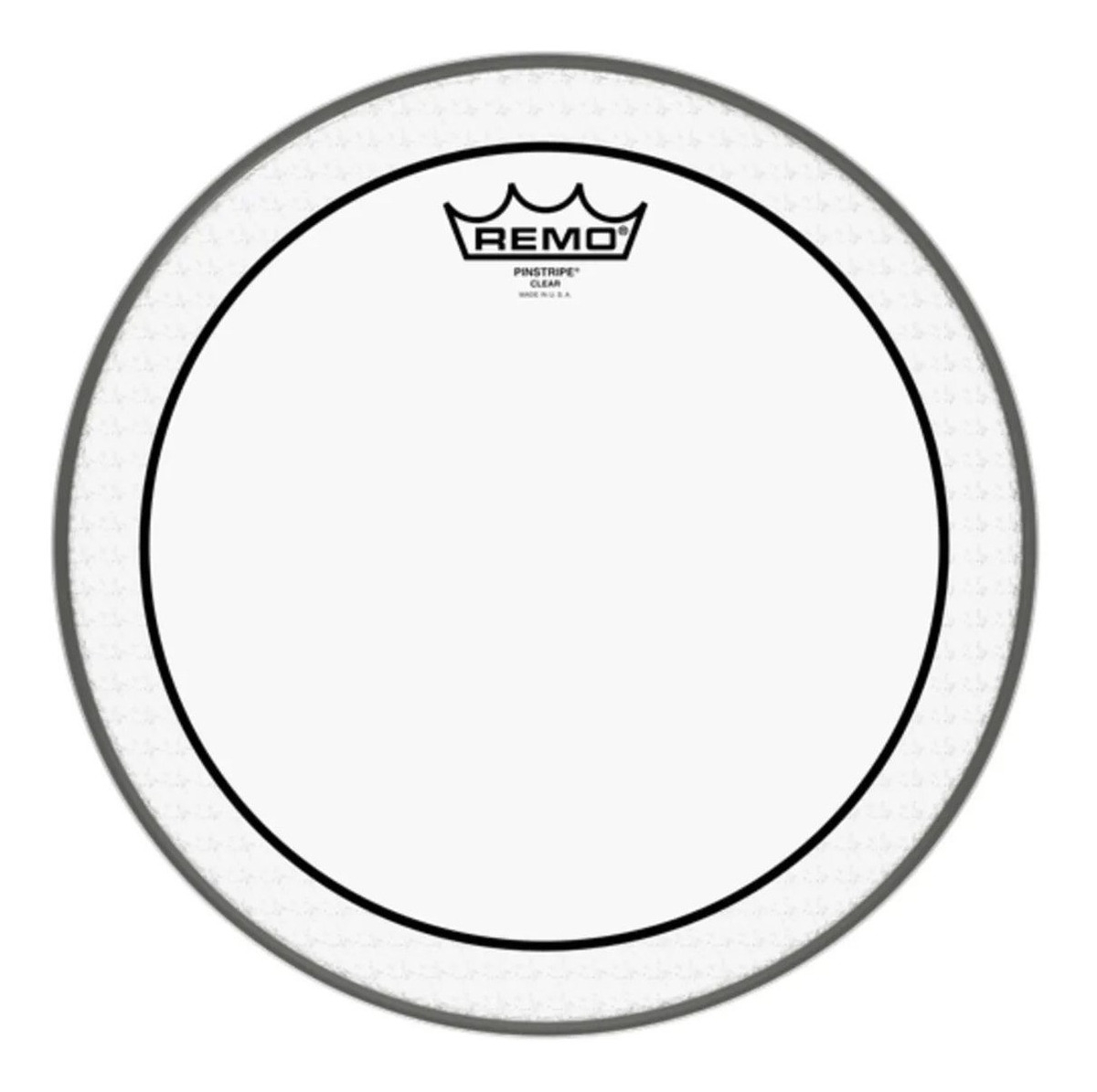 Parche Batería Remo Usa Pinstripe Clear 8'' Hidráulico