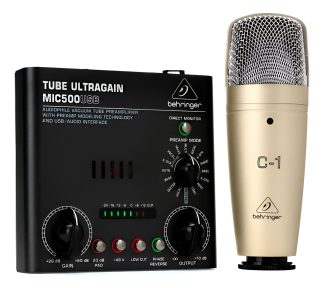 Behringer Voice Studio Kit Placa De Sonido Microfono