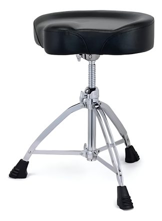 Banqueta Bateria Mapex T855 Tipo Moto Regulable A Rosca Cuo Color Negro