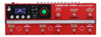 Boss Rc600 Loop Station Pedalera Looper Color Rojo