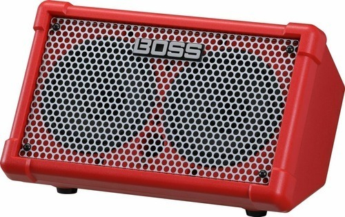 Boss Cube Street 2. Amplificador Portatil De 10 Wts Y 2 Canales. Color Rojo