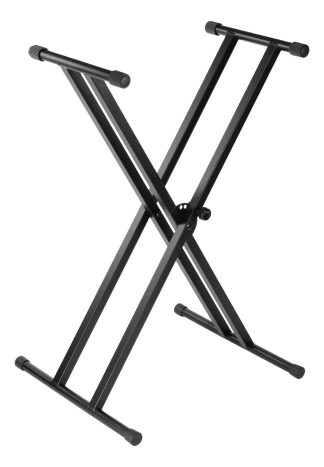 Hamilton Kb420k Soporte Tijera Doble Para Teclado Regulable