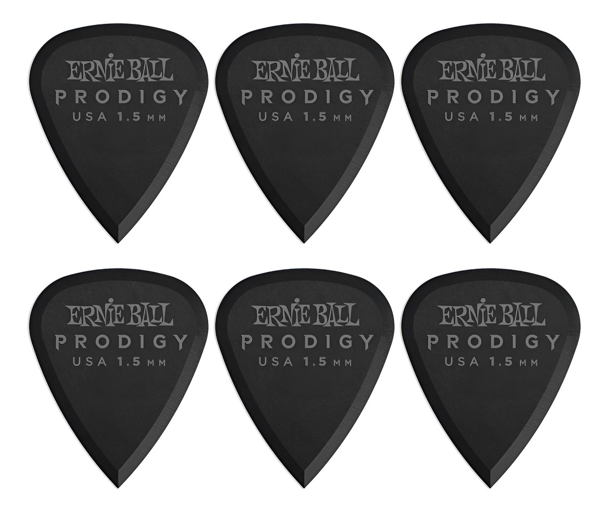 Ernie Ball Prodigy Pack 6 Puas 1.5mm Jazz Iii