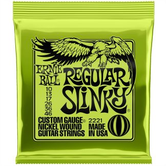 Cuerda De Guitarra Ernie Ball Regular Slinky 010 Nickel
