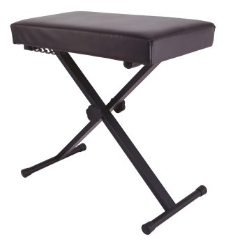 Banqueta Piano Hamilton Kb515k Asiento De Teclado Ajustable Negro