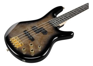 Bajo Activo Ibanez Gio Gsr200pc-tpb Acabado Del Cuerpo Laqueado Cantidad De Cuerdas 4 Color Marrón Orientación De La Mano Diestro