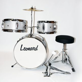 Leonard Mdj13 Bateria 3 Cuerpos Niños Bombo 13 Banqueta
