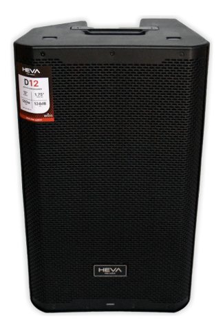 Heva D12 Bafle Potenciado Activo 500 Watts Rms Bluetooth 12