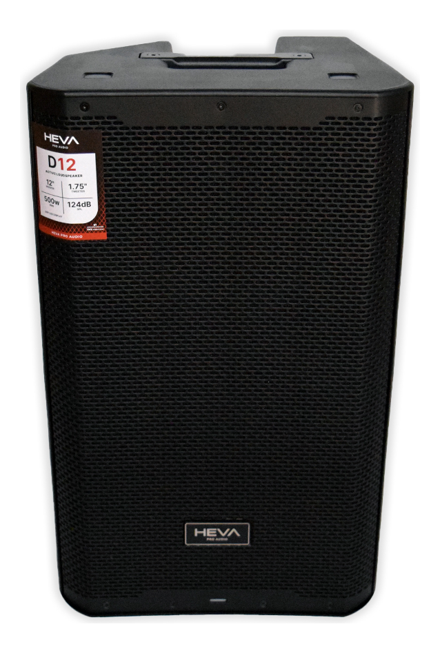 Heva D12 Bafle Potenciado Activo 500 Watts Rms Bluetooth 12
