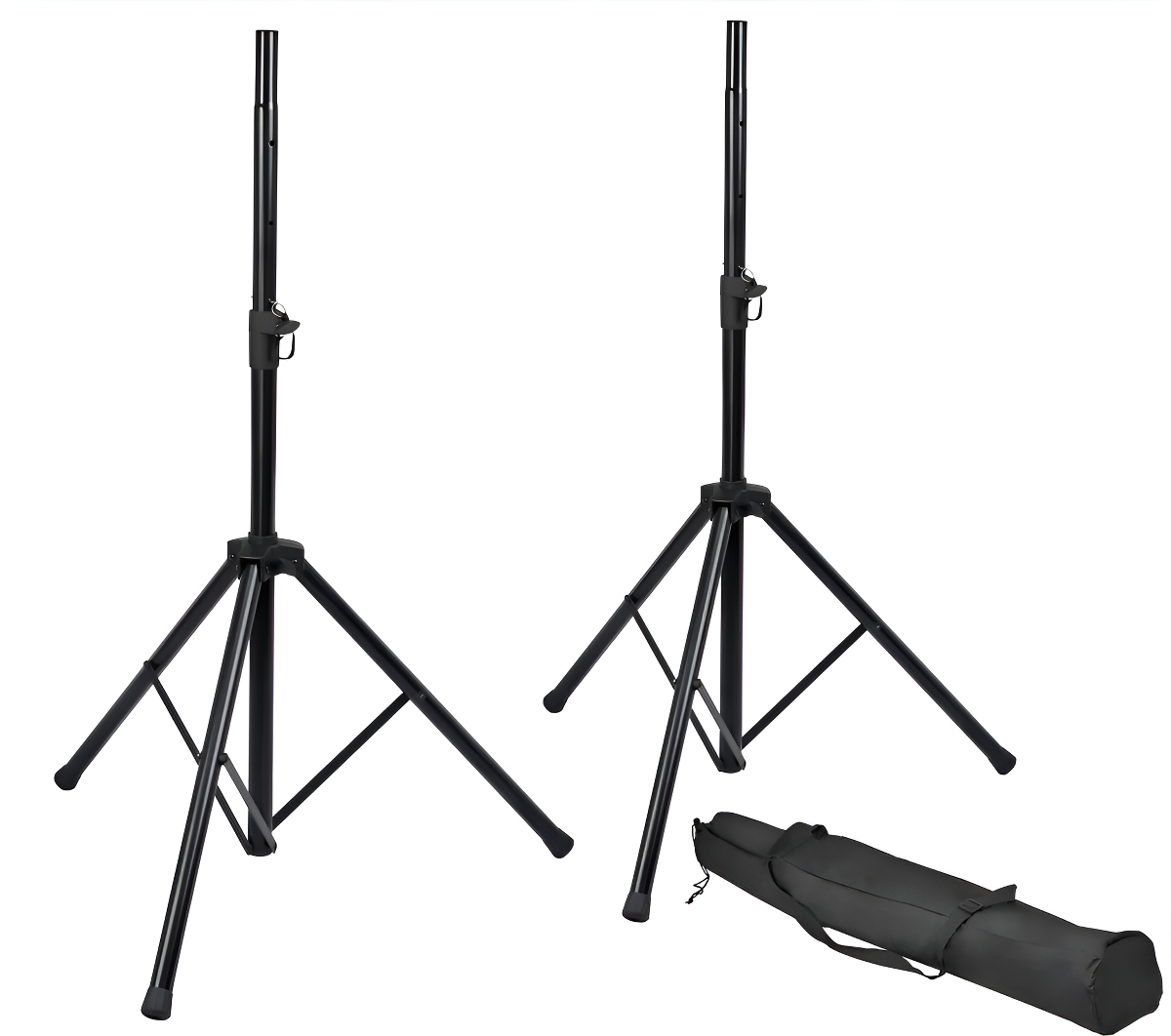Soporte Trípode Gator Rok-it Ri-spkrsytd Negro Ajustable 50kg Par X2