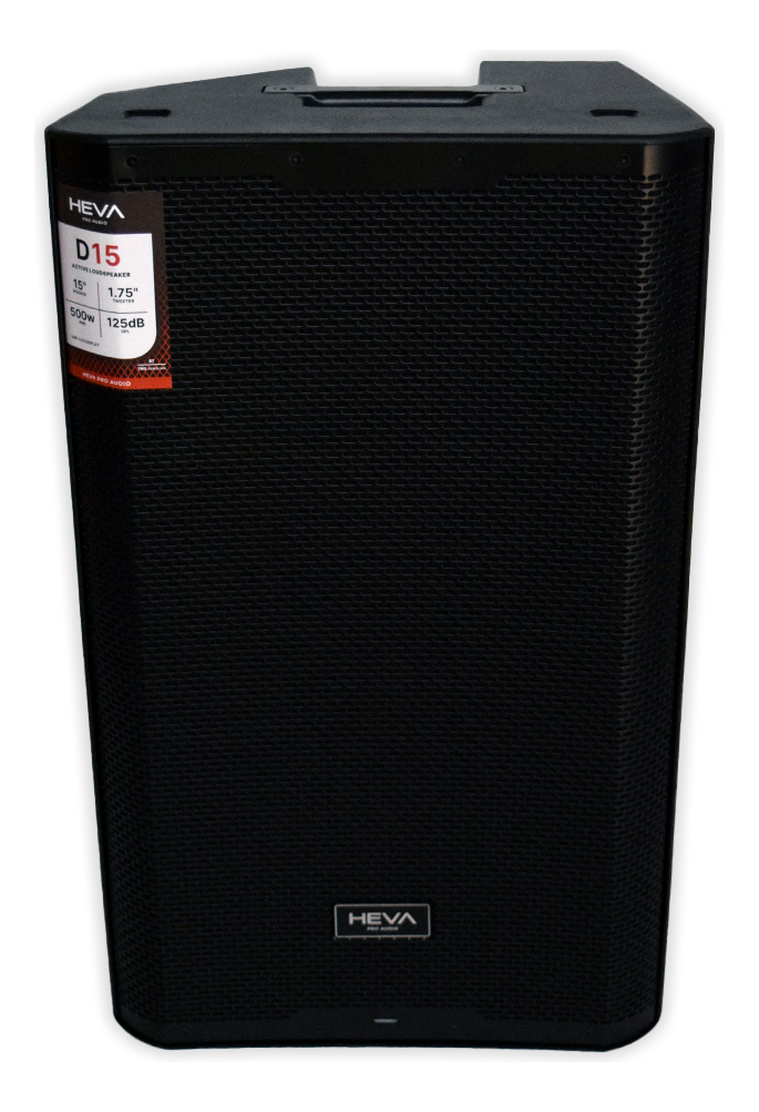 Heva D15 Bafle Potenciado Activo 500 Watts Rms Bluetooth 15